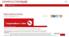Desktop Screenshot of canariculturacolor.com